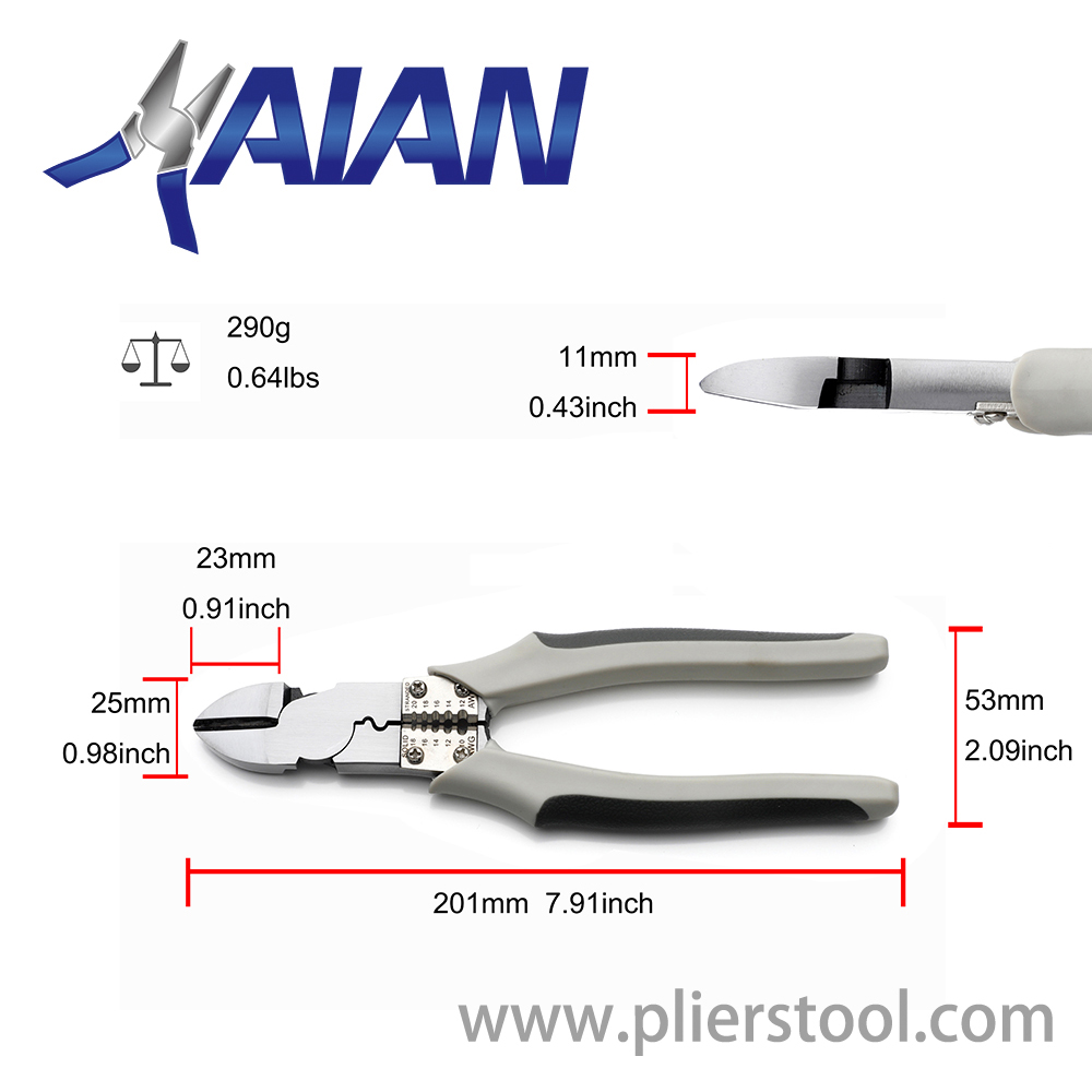 Multi-use Diagonal Cutting Pliers' Parameters